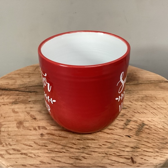 🔴 Beautiful - Large - Ceramic Crafted - Christmas Holiday Season Mug / Cup - Picture 5 of 10